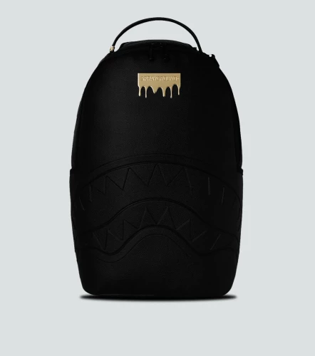 Morral Sprayground Gold Drip LogoNG