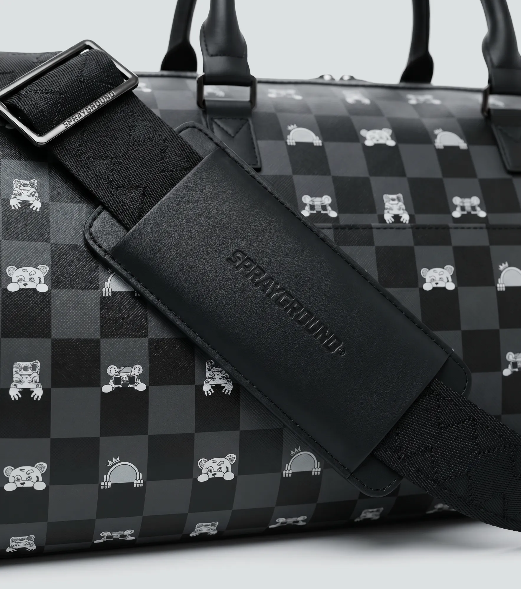 Bolso Spraygorund De Lona Peeking Character Check 133577 NG