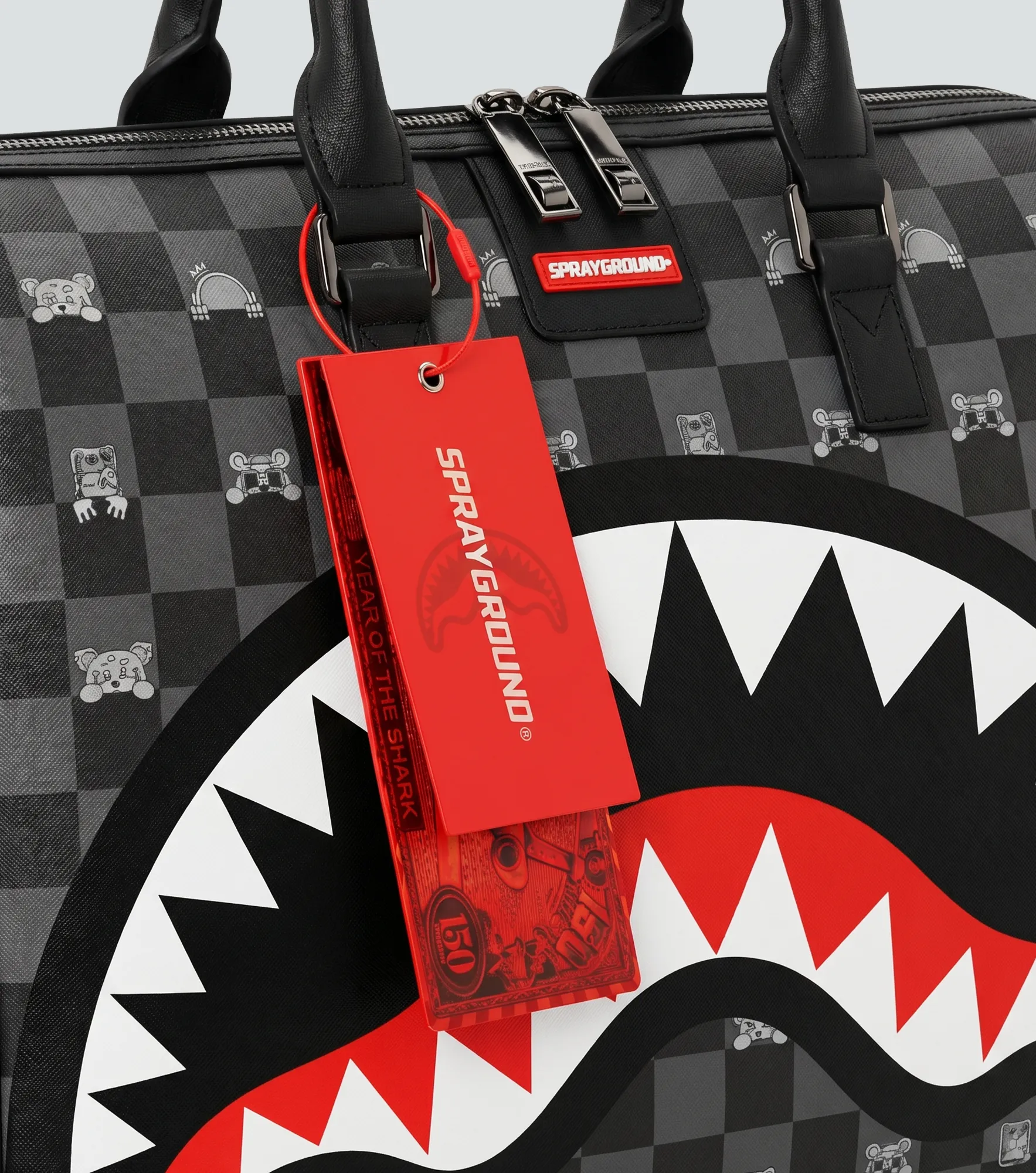 Bolso Spraygorund De Lona Peeking Character Check 133577 NG
