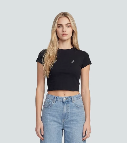 Blusa Para Mujer Manga Corta Unicolor Matilda DerekNG