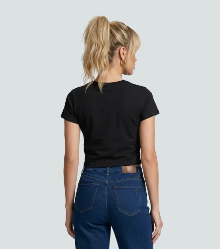 Blusa Para Mujer Manga Corta Unicolor Matilda DerekNG