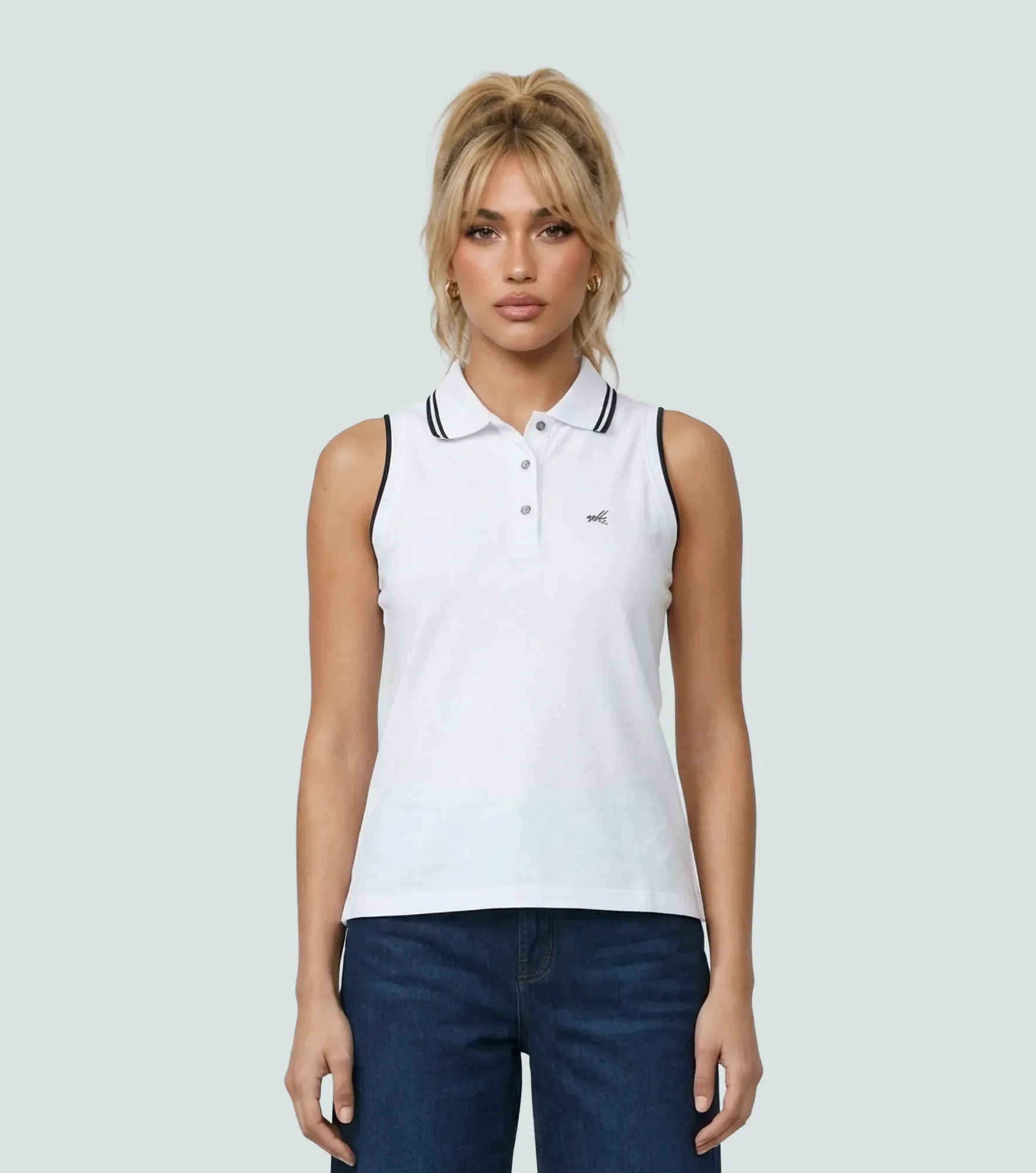 Blusa Tipo Polo Para Mujer Dayana Derek 837636 BL