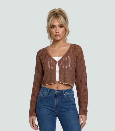 Cardigan Tejido Para Mujer Angela DerekCF