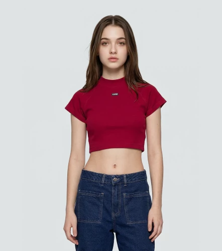 Clooney Blusa En Rib Unicolor TyperRJ