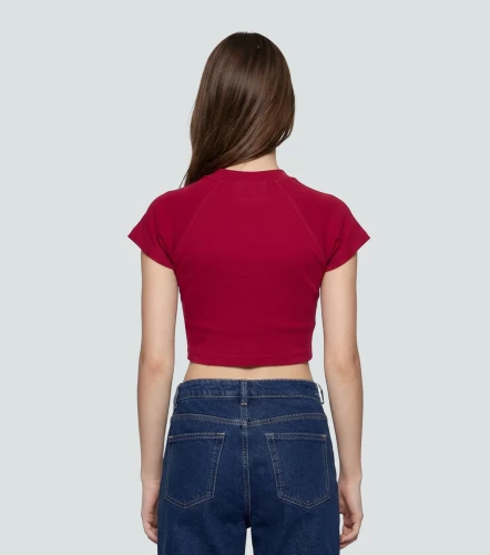 Clooney Blusa En Rib Unicolor TyperRJ