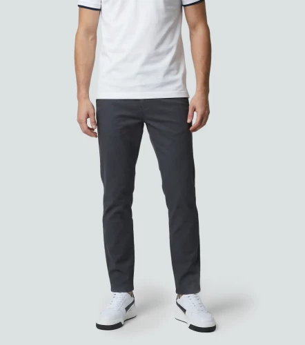 Iron Fer Pantalon En Dril Unicolor UnserGR