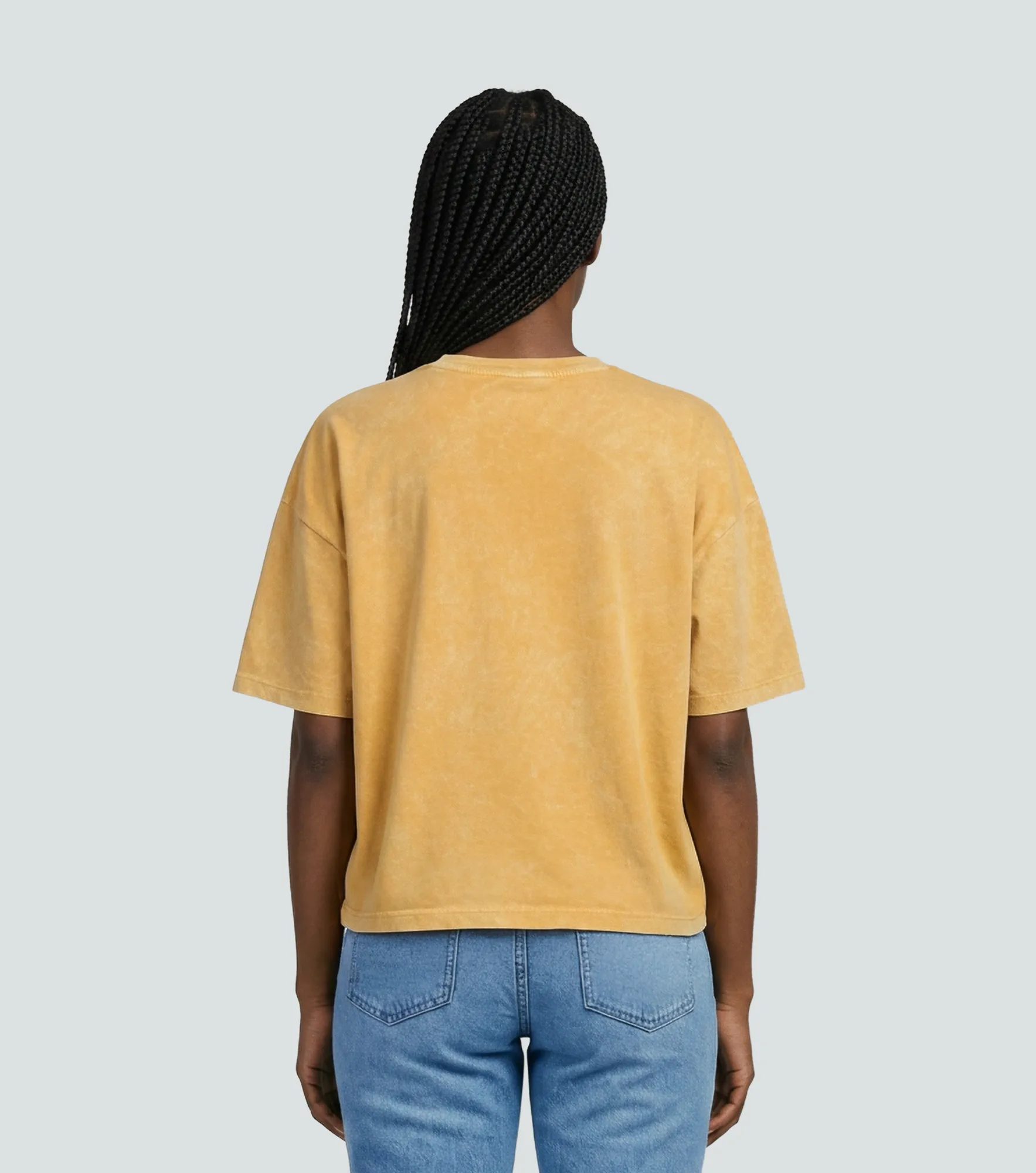 Mary T Shirt Boxy Con Acid Wash Typer 837843 AL