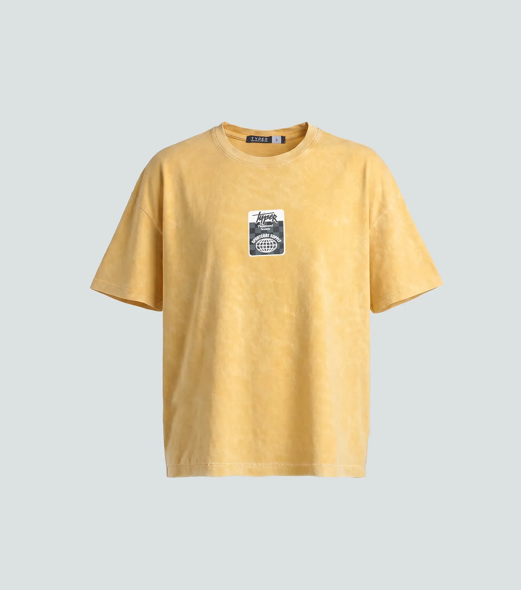 Mary T Shirt Boxy Con Acid Wash Typer 837843 AL