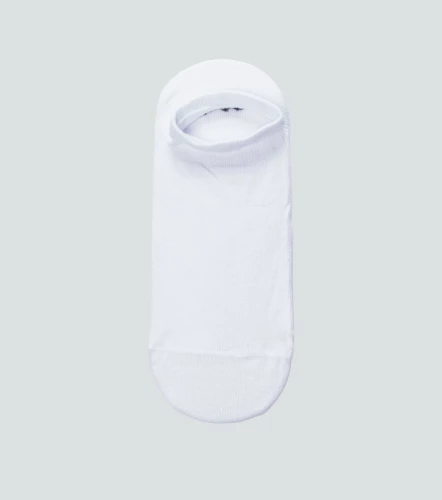 Media Para Hombre Tripack Invisible Unicolor Con Texto UnserCU
