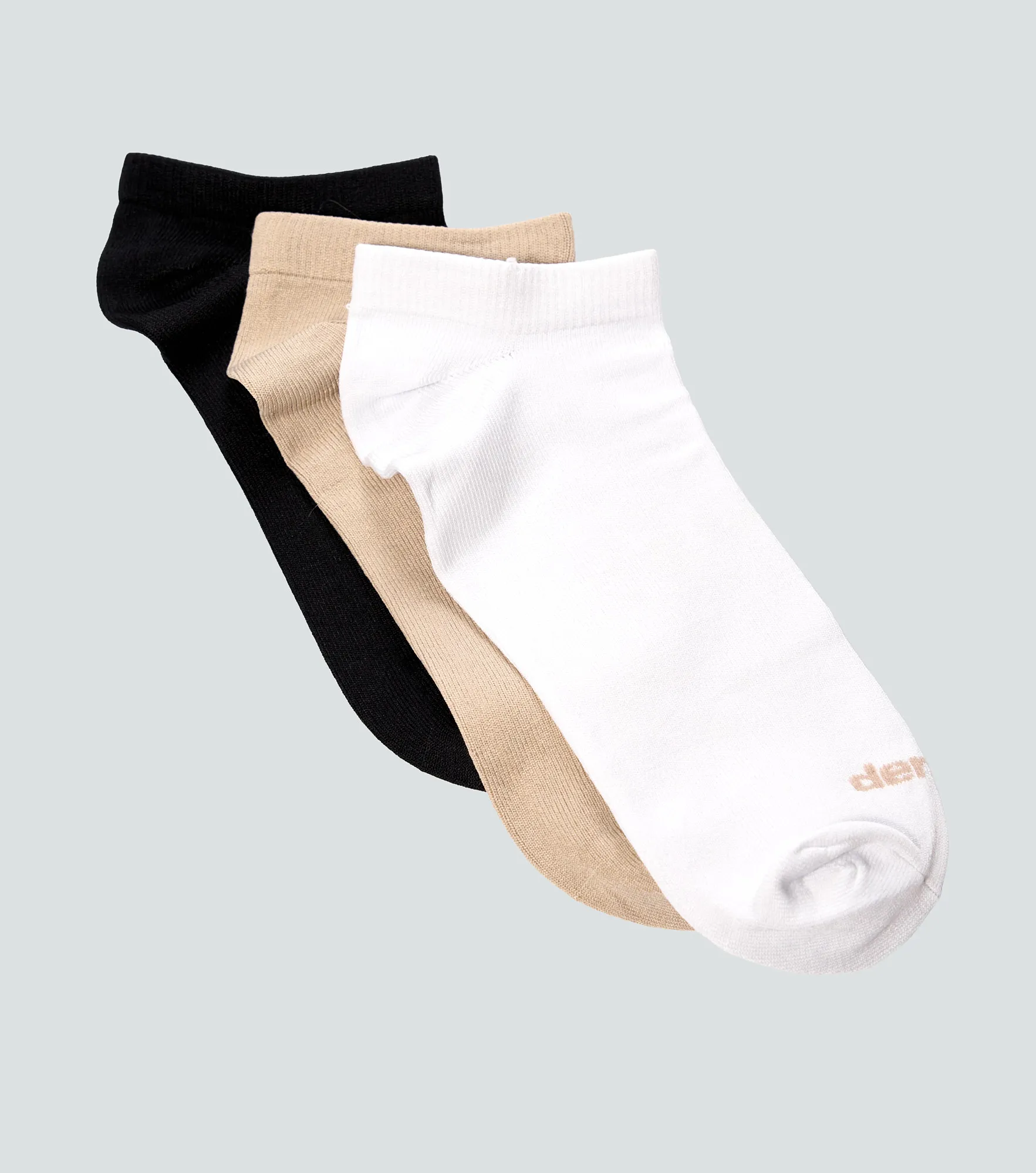 Media Para Mujer Tobillera Tripack Derek 828375 AM