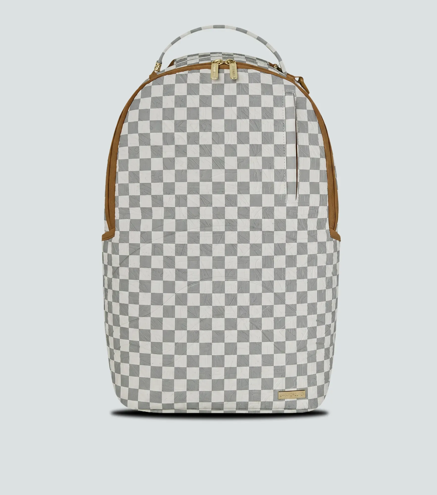 Morral Sprayground Graff Embossed Cream Check 133568 BL