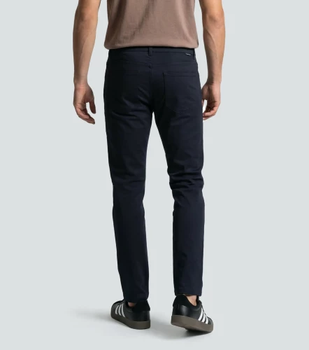 Navy Pantalon Chino Skinny Masculino GasAO