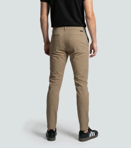 Navy Pantalon Chino Skinny Masculino GasTP