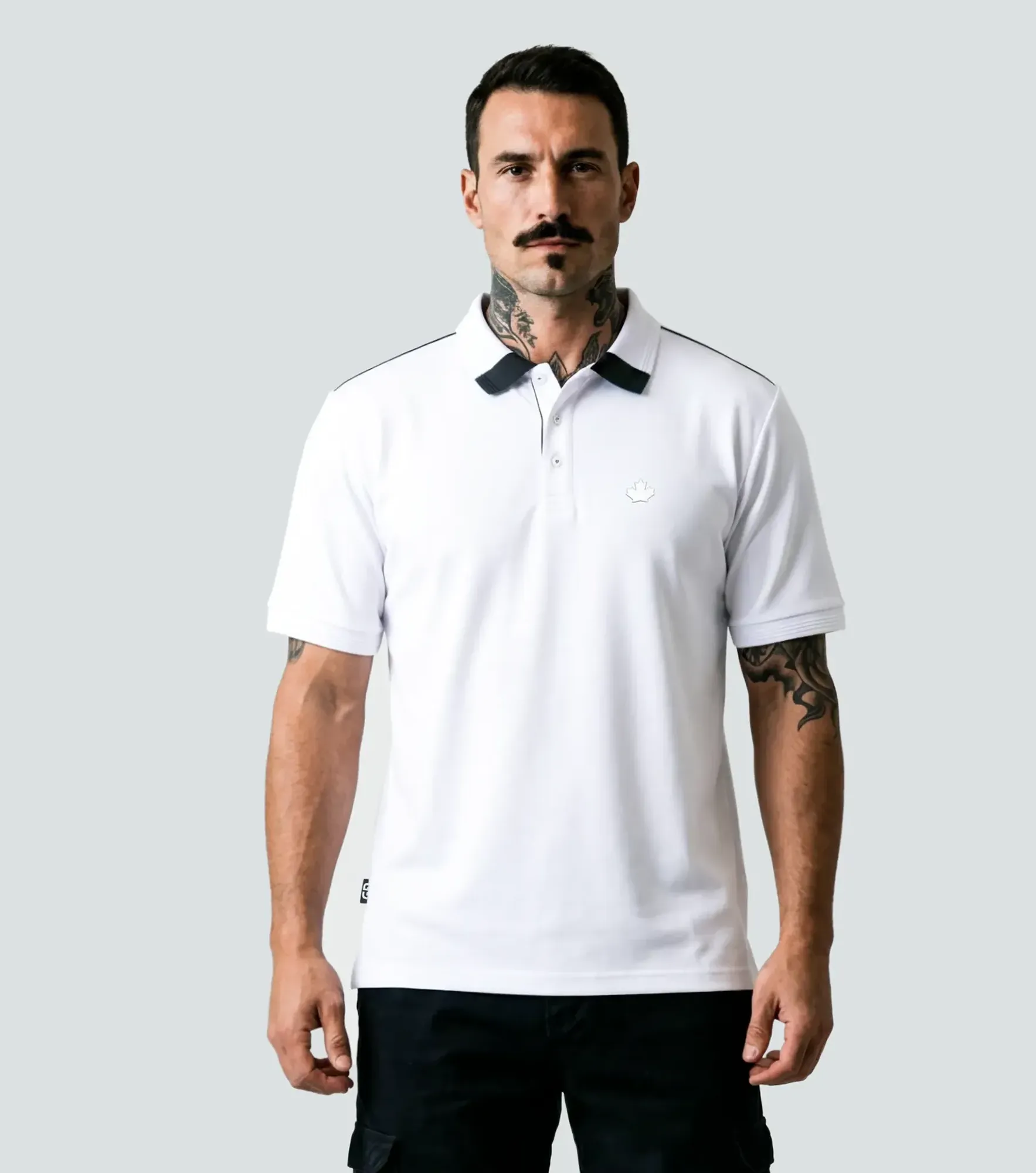 Nikos Polo Slim Masculina Groggy 836744 BL