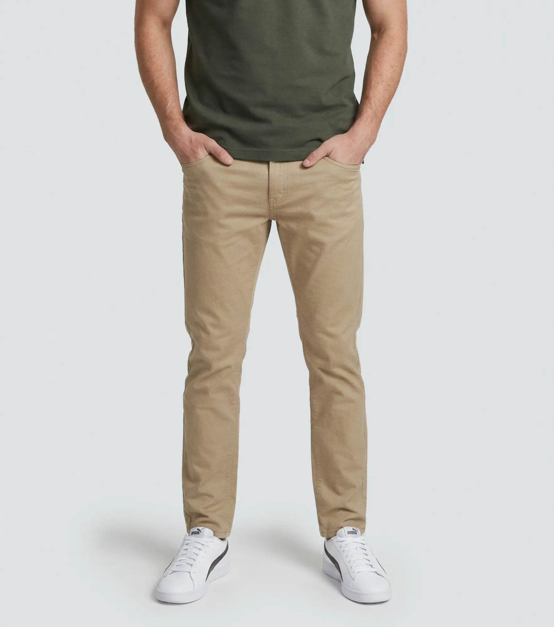 Pantalon New Chino Sin Correa Americanino 120557 BG