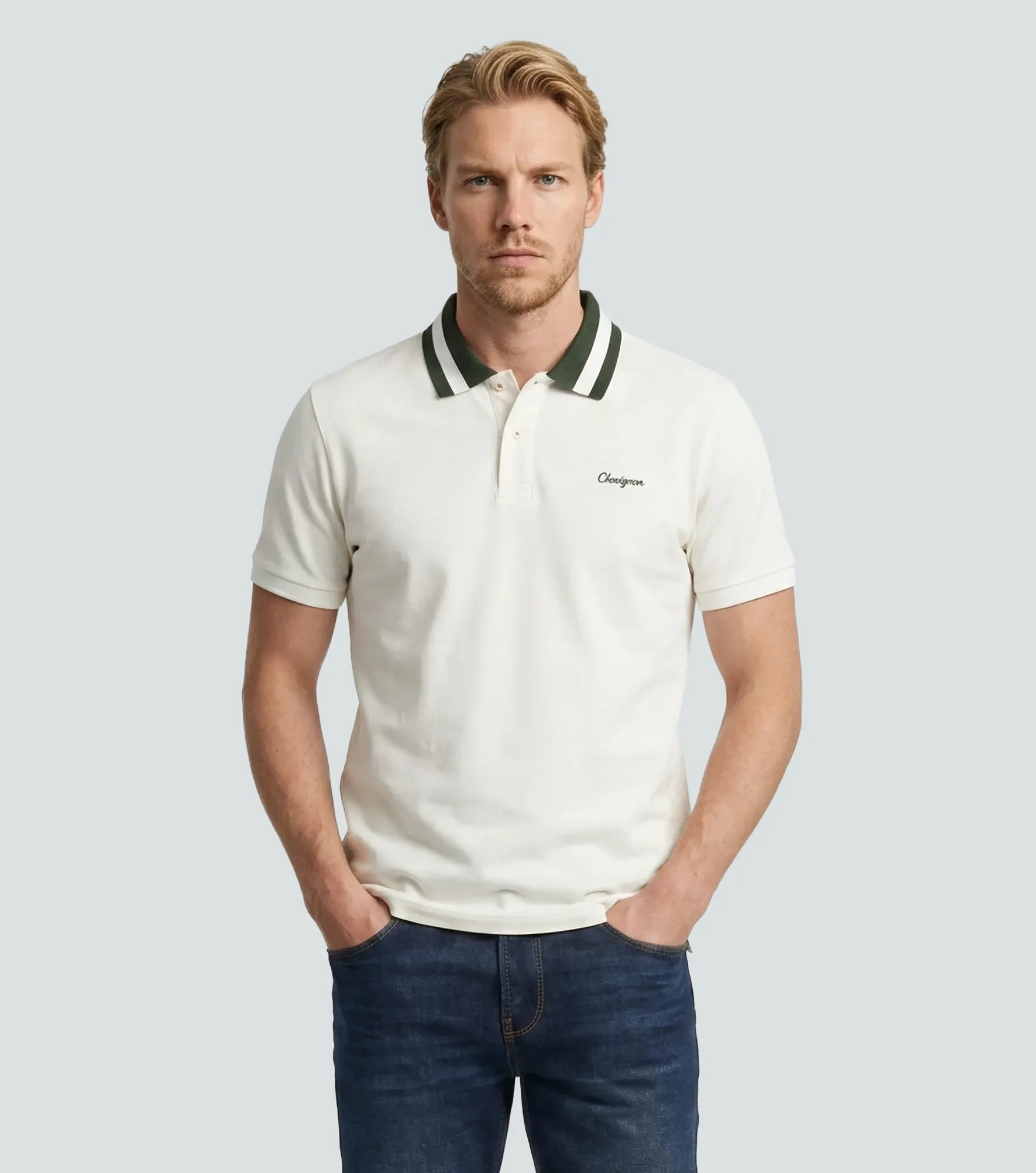 Polo Chevignon Contrast Neck 133515 CR