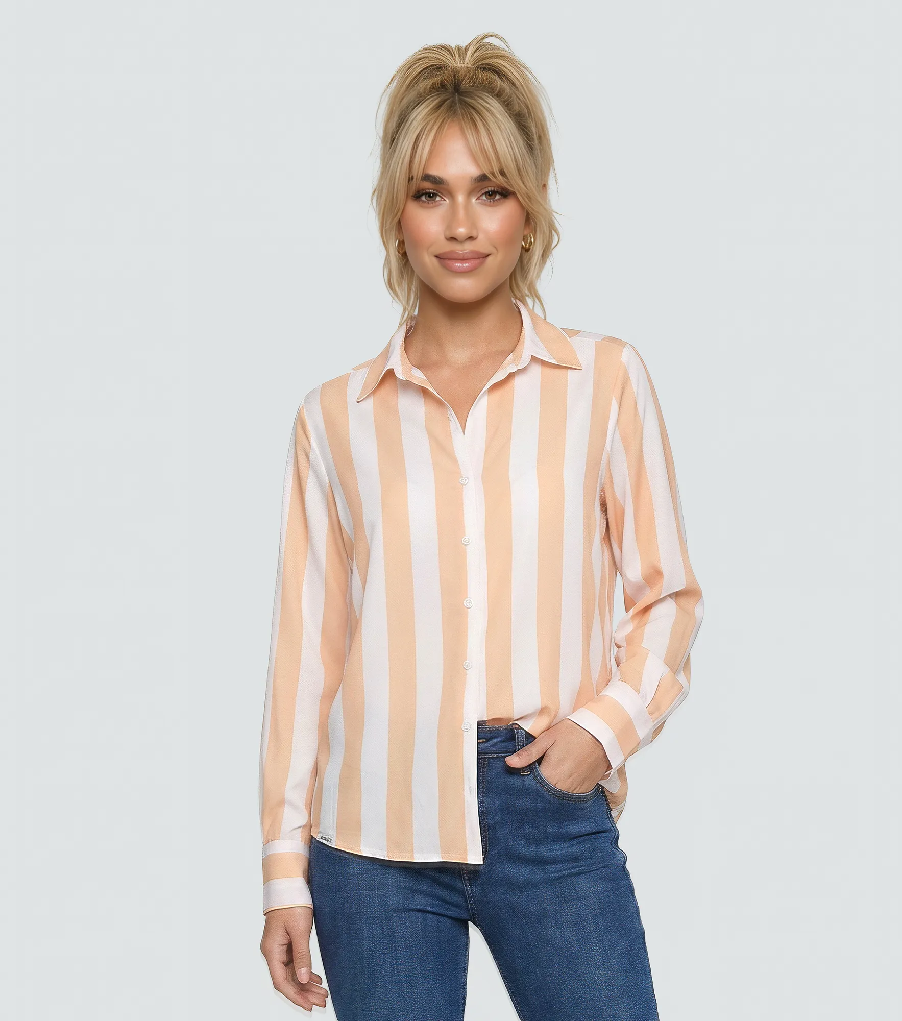 Blusa Camisera Para Mujer Michelle Derek 835985 AM