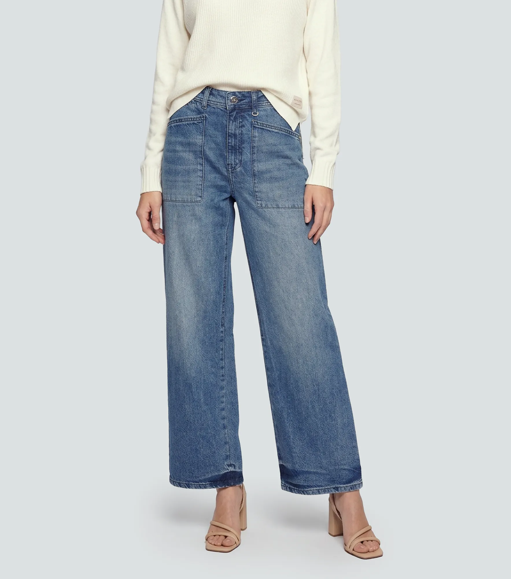 Praga Jean Para Mujer Bota Recta Salome Derek 836287 AZ