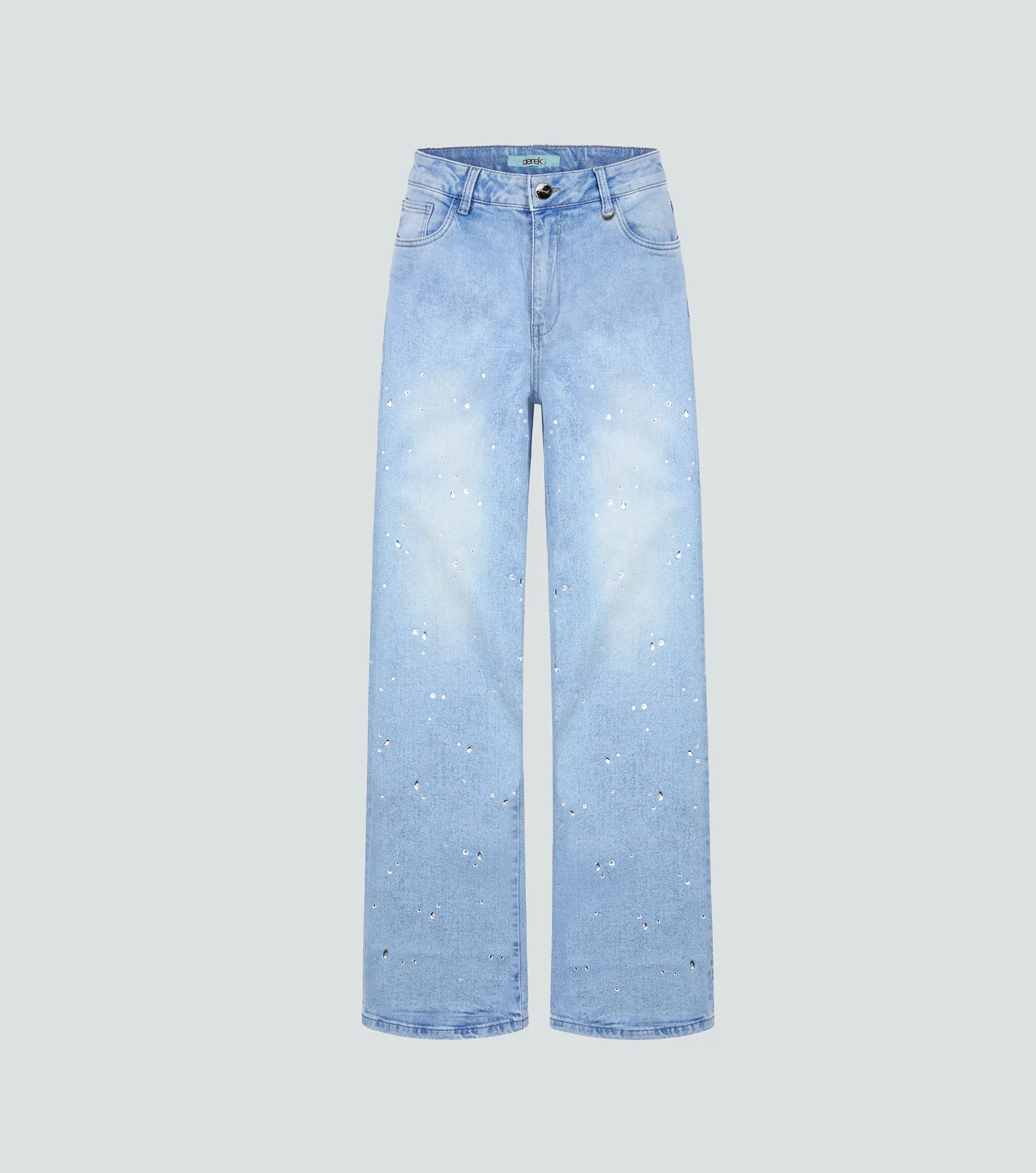 Barcelona Jean Para Mujer Con Brillos Thalia Derk 836310 AZ