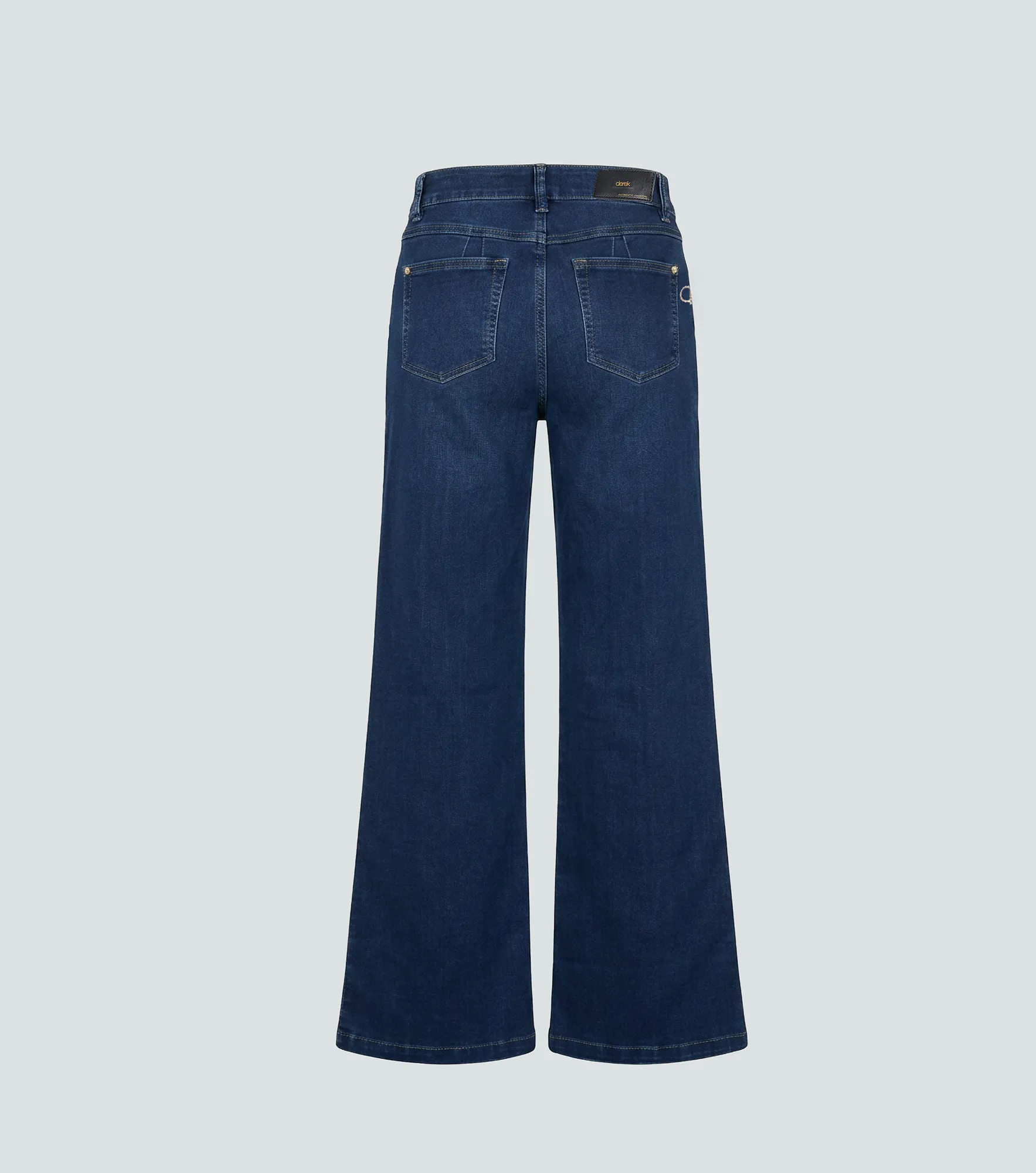 Praga Jean Para Mujer Pull Up Bota Recta Derek 838247 AZ
