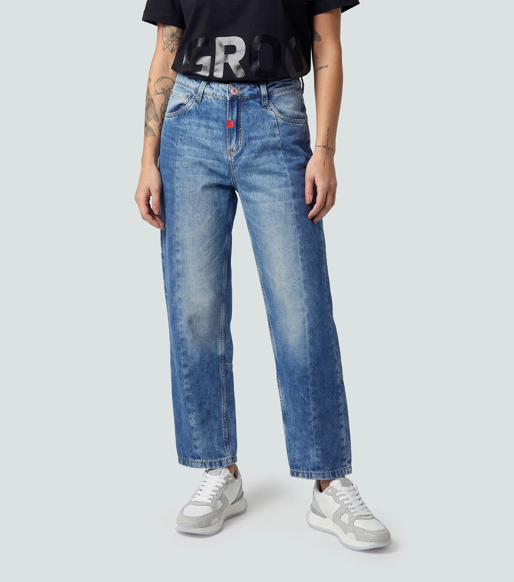 Indie Jean Baggy Femenino GroggyAD