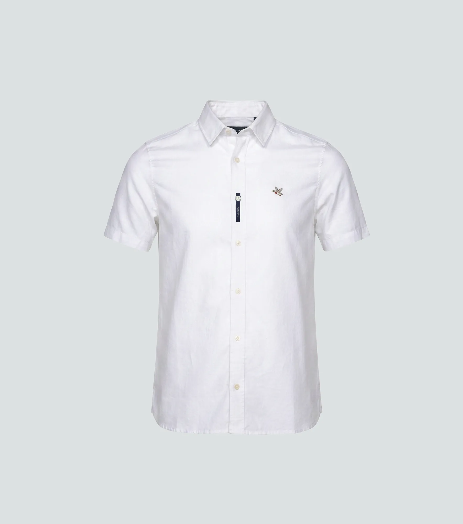 Camisa Chevignon Oxford Duck Shirt M C 133362 BL