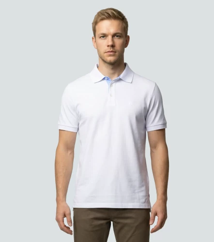 Comfort Jero Polo Unicolor Con Detalles UnserBL