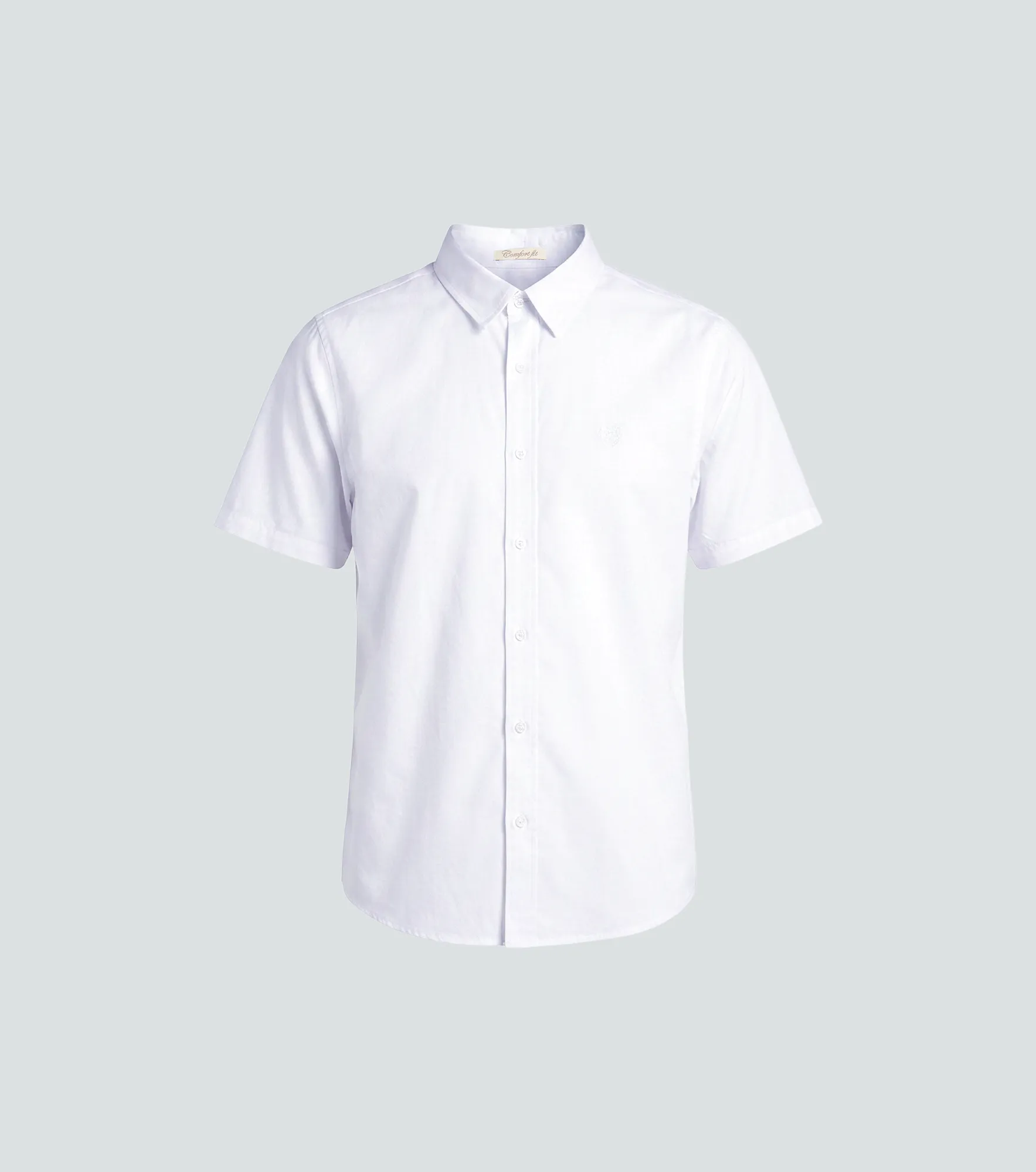 Comfort Gael Camisa M C Con Detalle En Tela Unser 836220 BL