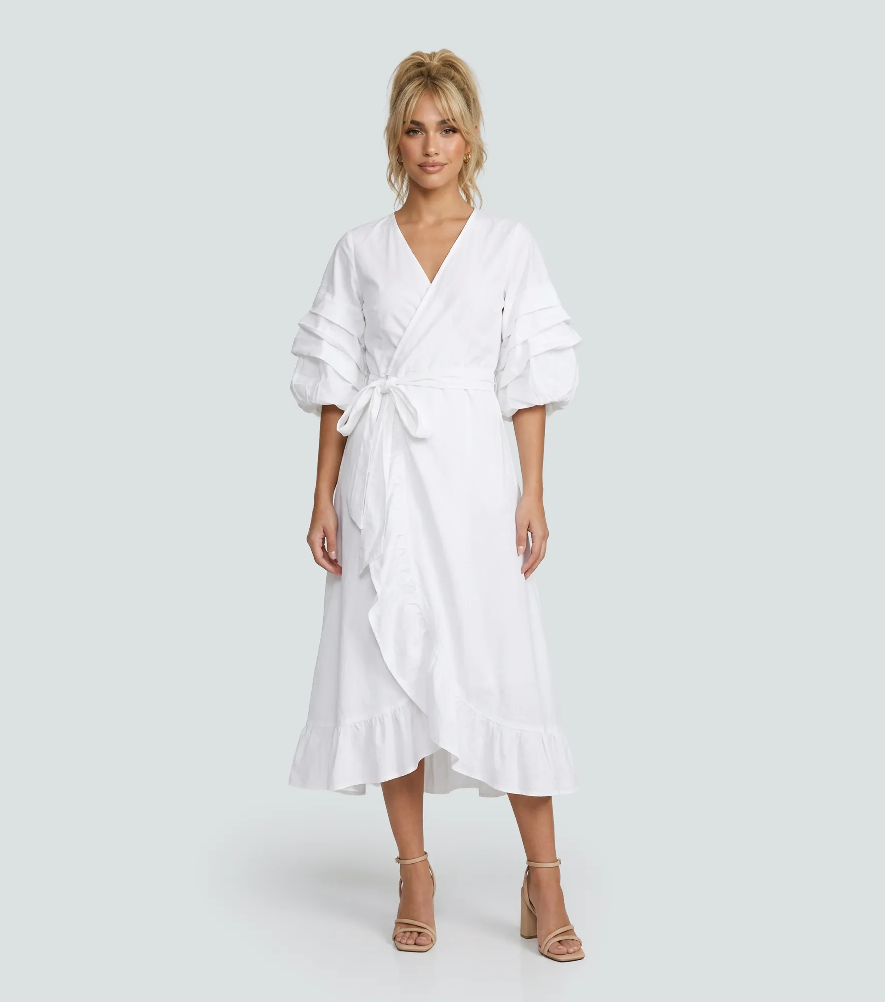 Vestido Largo Para Mujer Selena Derek 837365 BL