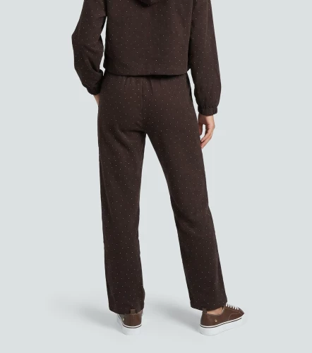 Pantalon Largo Con Apliques DerekCF