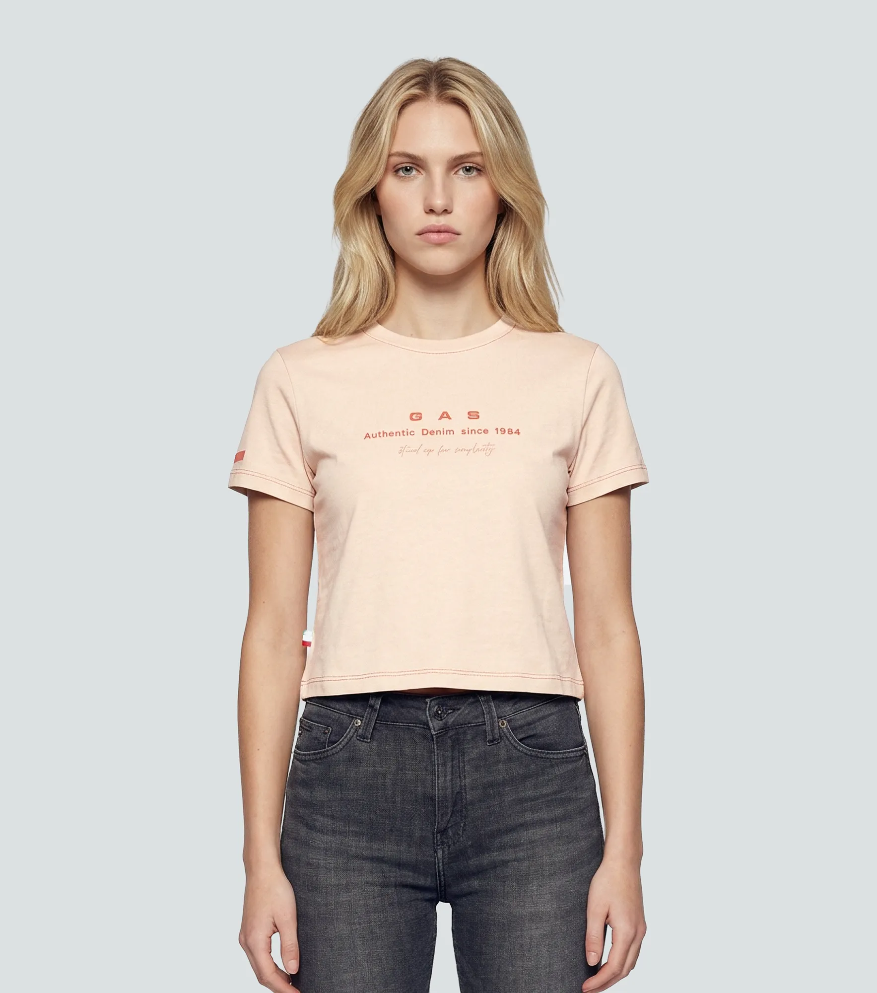 Fiore T Shirt Relaxed Femenina GasCM