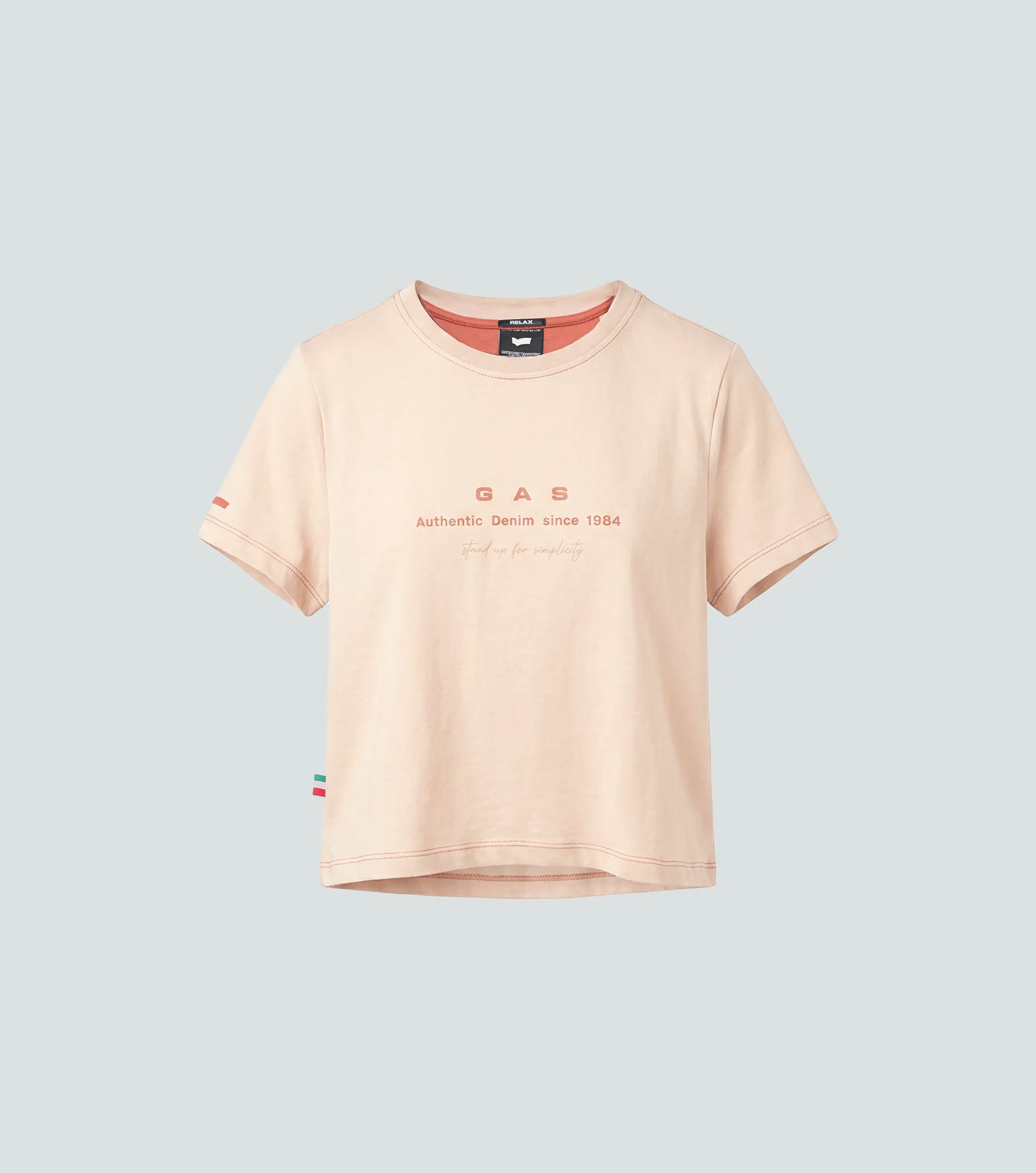 Fiore T Shirt Relaxed Femenina Gas 837957 CM