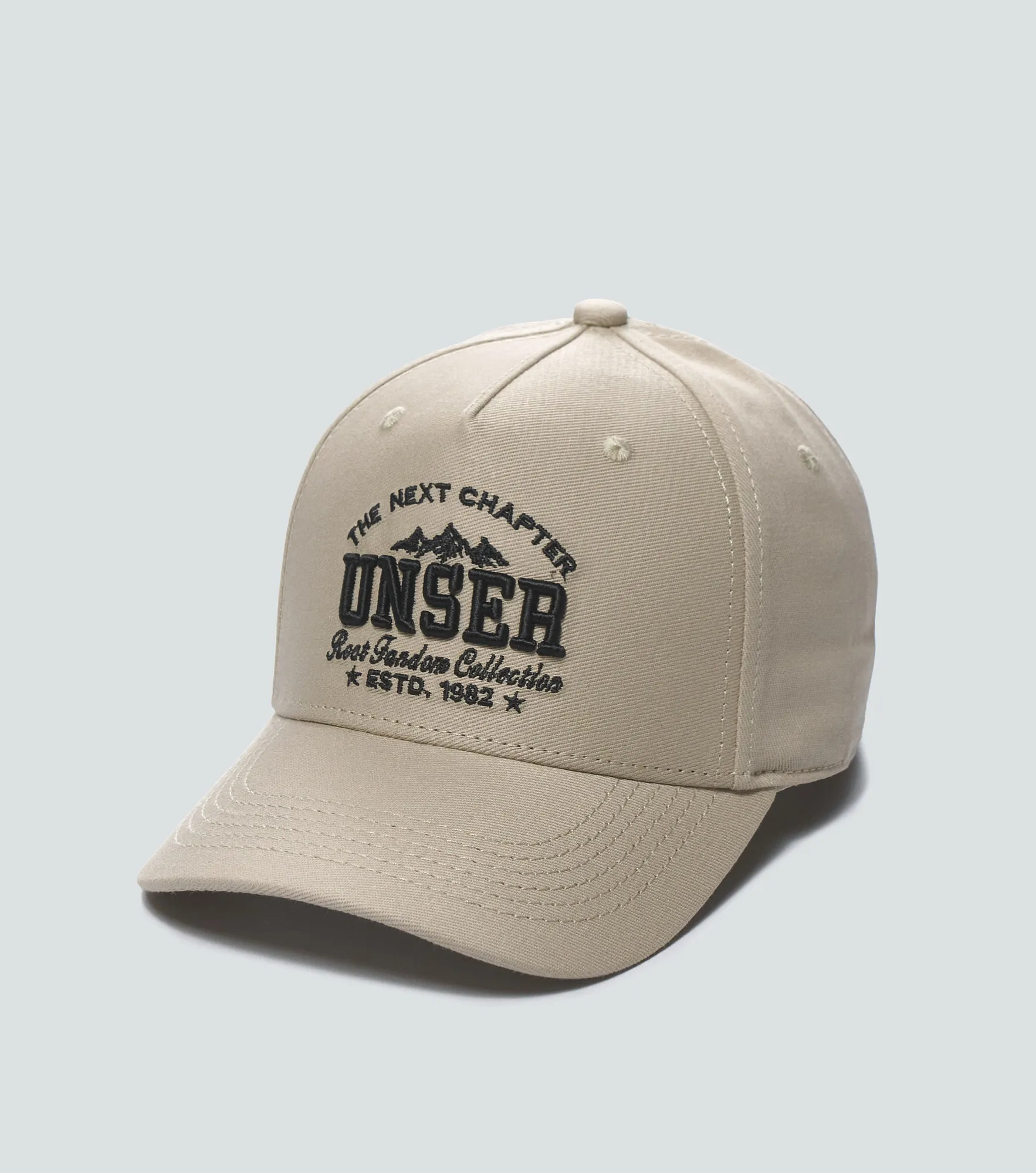 Cris Gorra Unicolor Con Grafico En Delantero UnserKQ