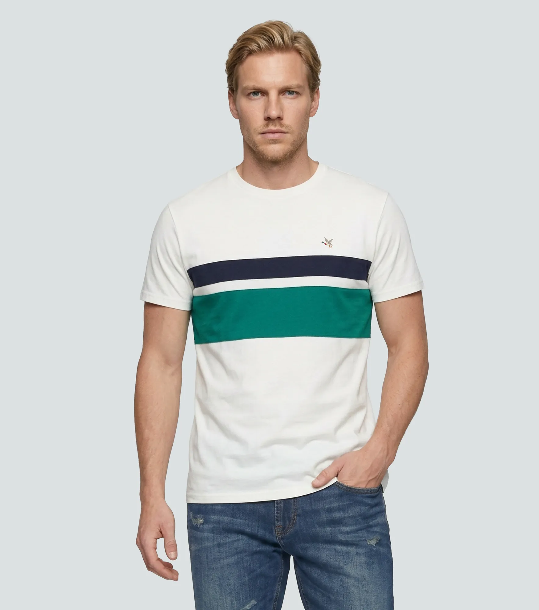 Camiseta Chevignon Colorblock T Shirt 133749 CR