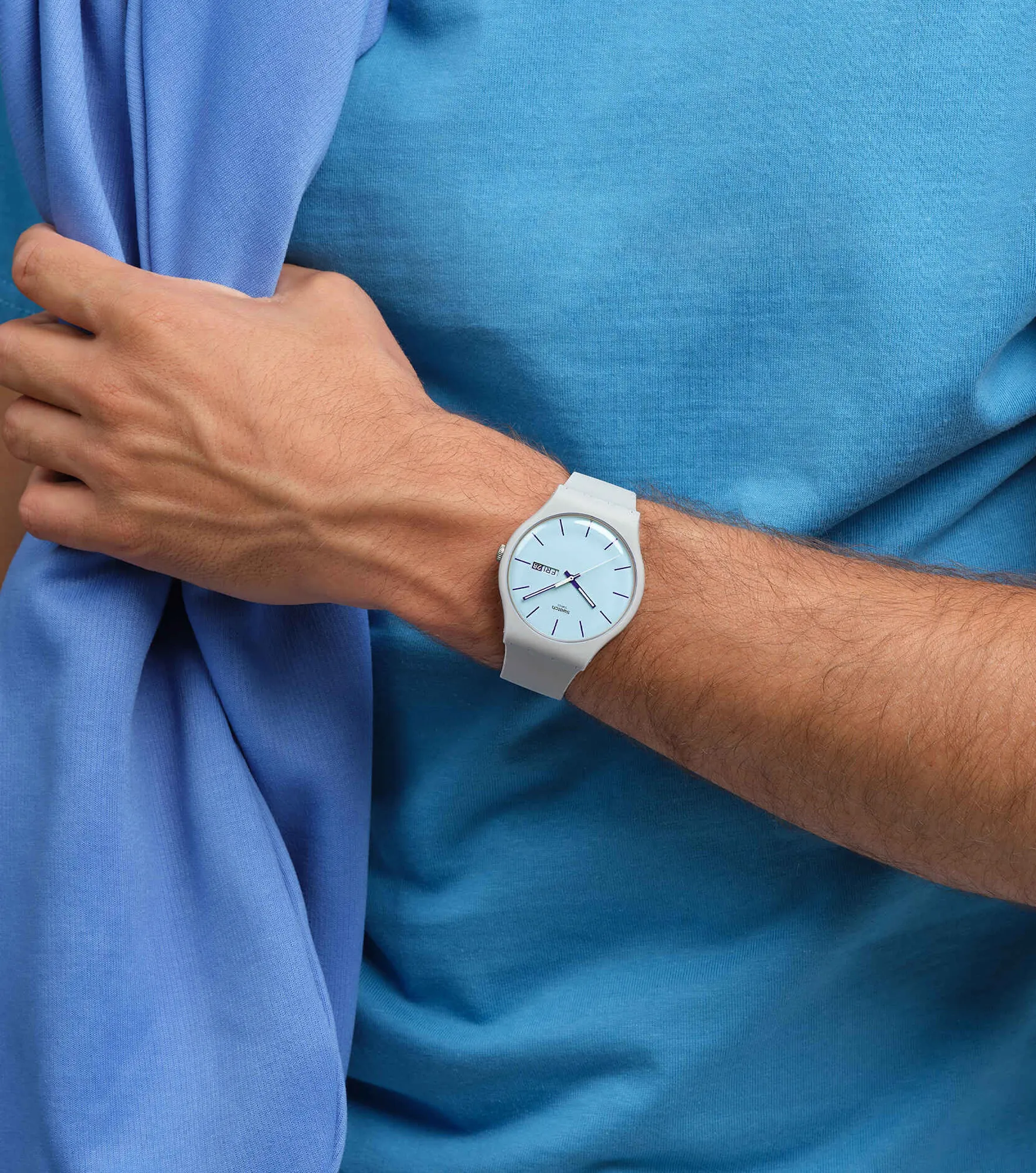 Reloj Swatch Blueberry Sky 133885 GR