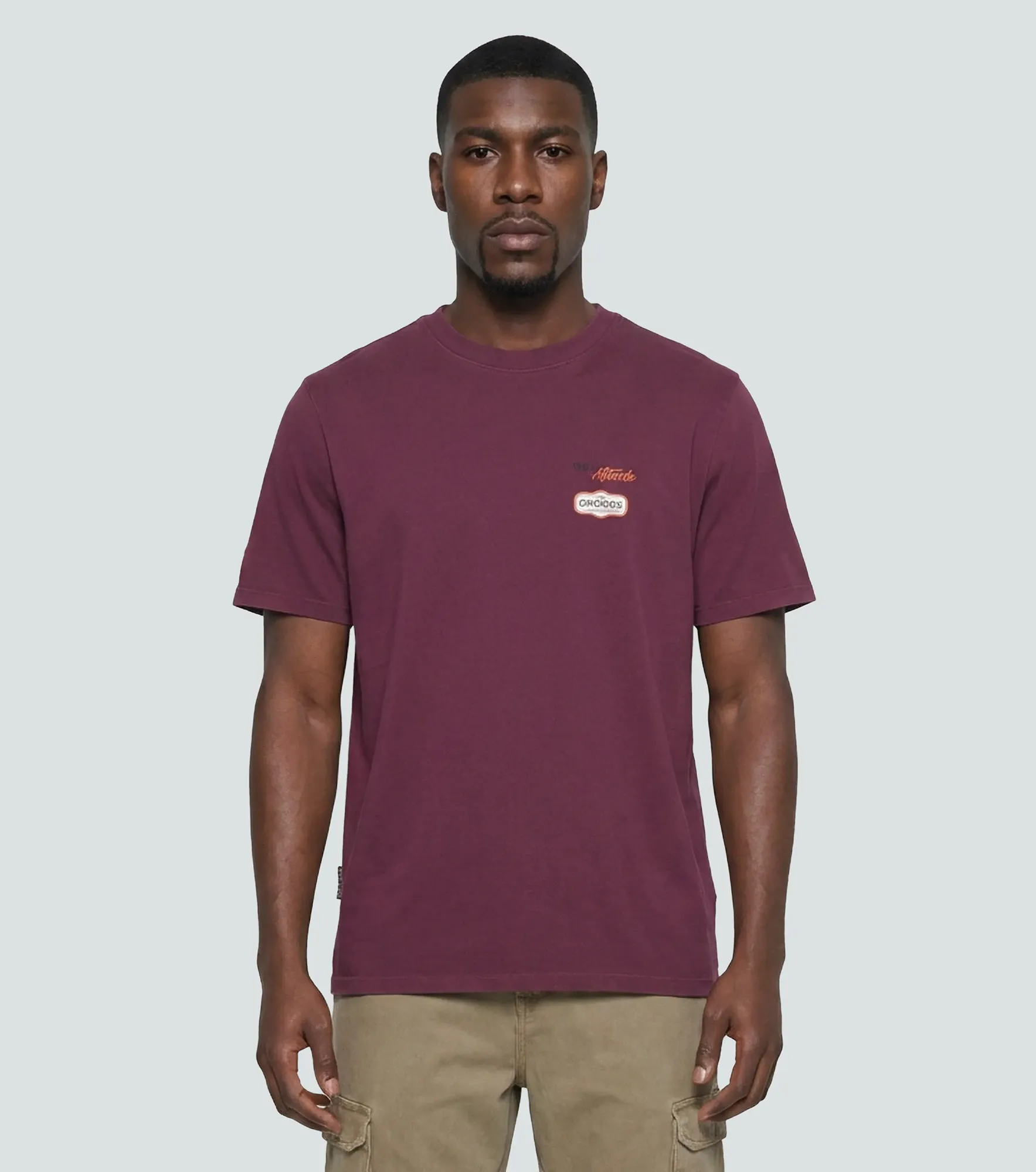 Bred T Shirt Slim Masculina GroggyMR