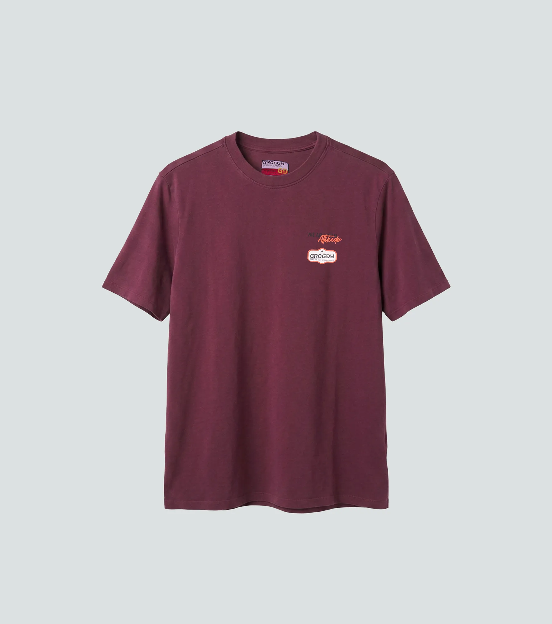 Bred T Shirt Slim Masculina Groggy 836901 MR