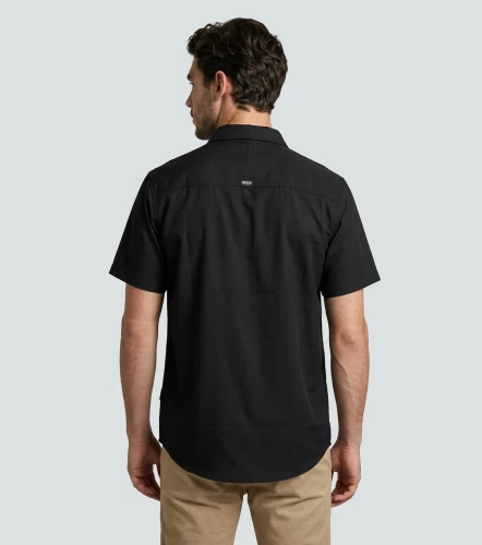 Comfort Gael Camisa M C Con Detalle En Tela UnserNG