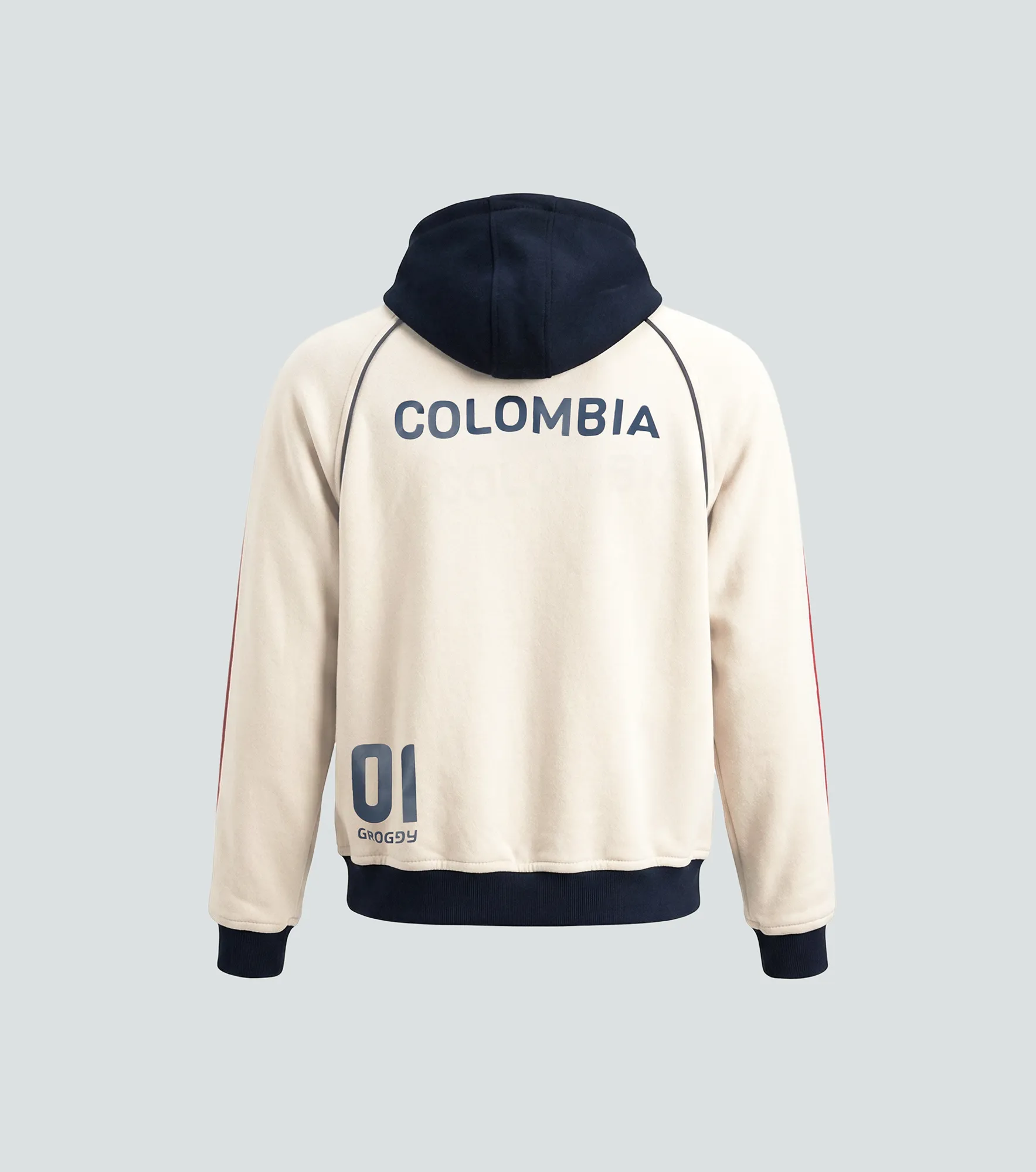 Colombia Hoddie Abierto Con Capota Masculino Groggy 838740 CU