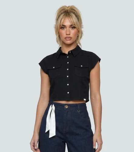 Blusa Corta Para Mujer Naira DerekNG