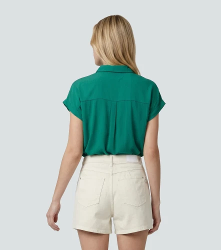 Blusa Para Mujer Camisera Unicolor Victoria DerekVM