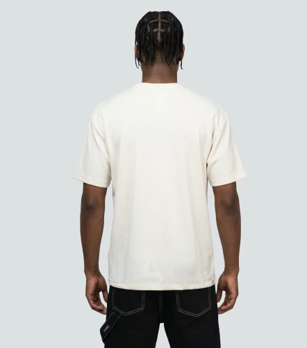 Borton T Shirt Cuello Tejido En Lineas TyperBH