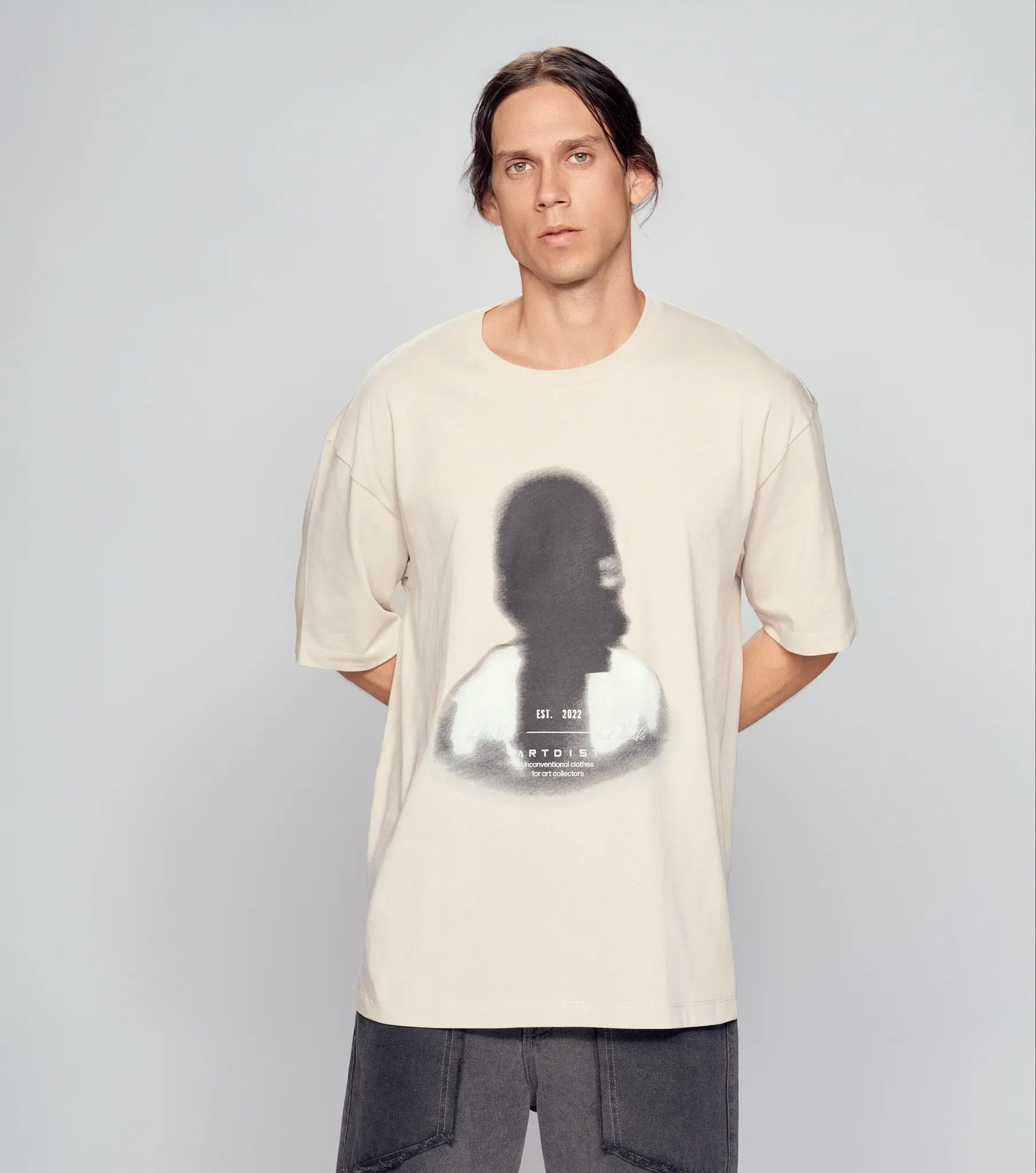 Camiseta Artdist Blurred Face 130656 GR