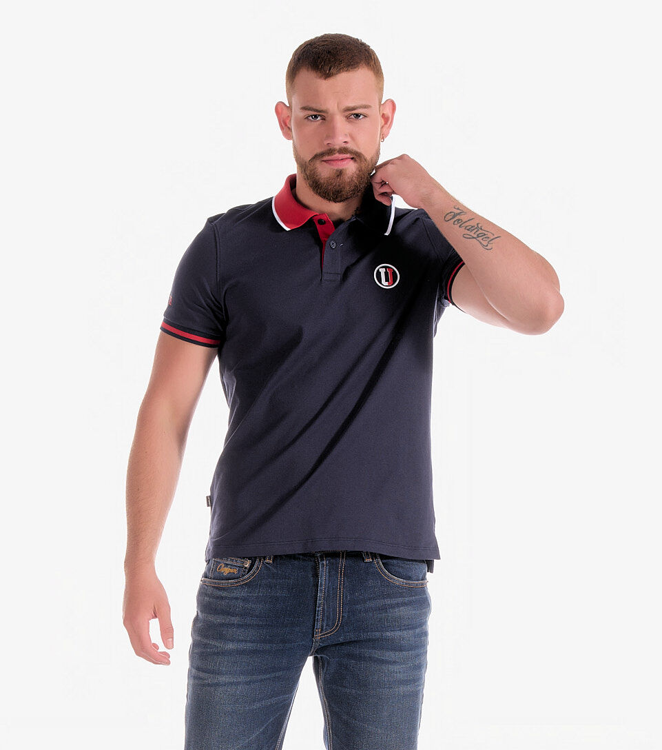 Diego Polo Slim Manga Corta Unser 830906 AZ