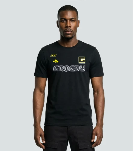 Gorki T Shirt Slim Masculina GroggyNG
