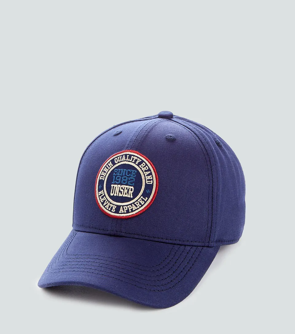 Gorra Para Hombre Unicolor Con Bordado En Parte Frontal UnserAZ