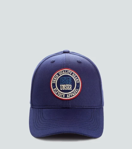 Gorra Para Hombre Unicolor Con Bordado En Parte Frontal UnserAZ
