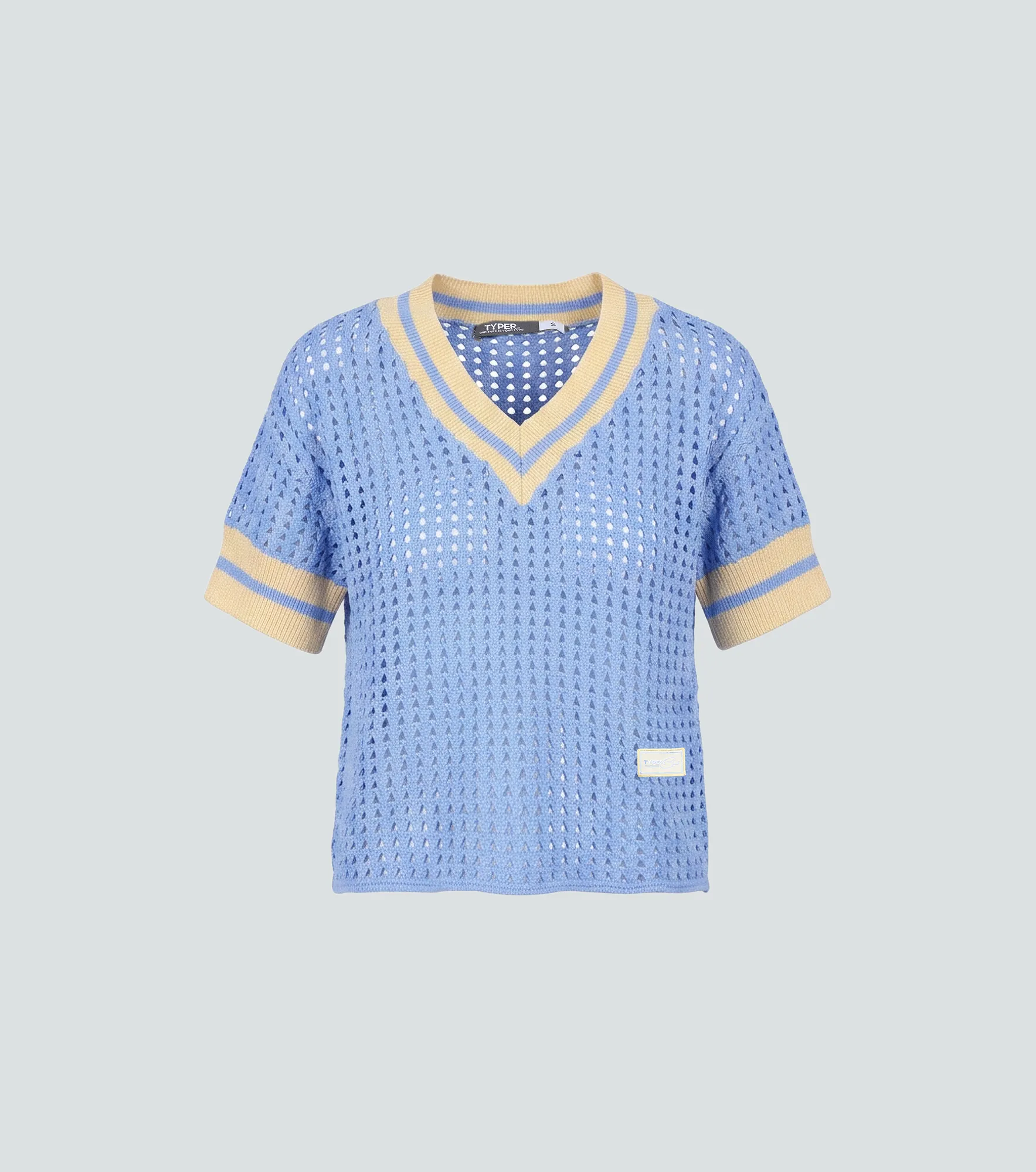 Izel Blusa Boxy Tejida Con Tejidos Typer 838762 AZ