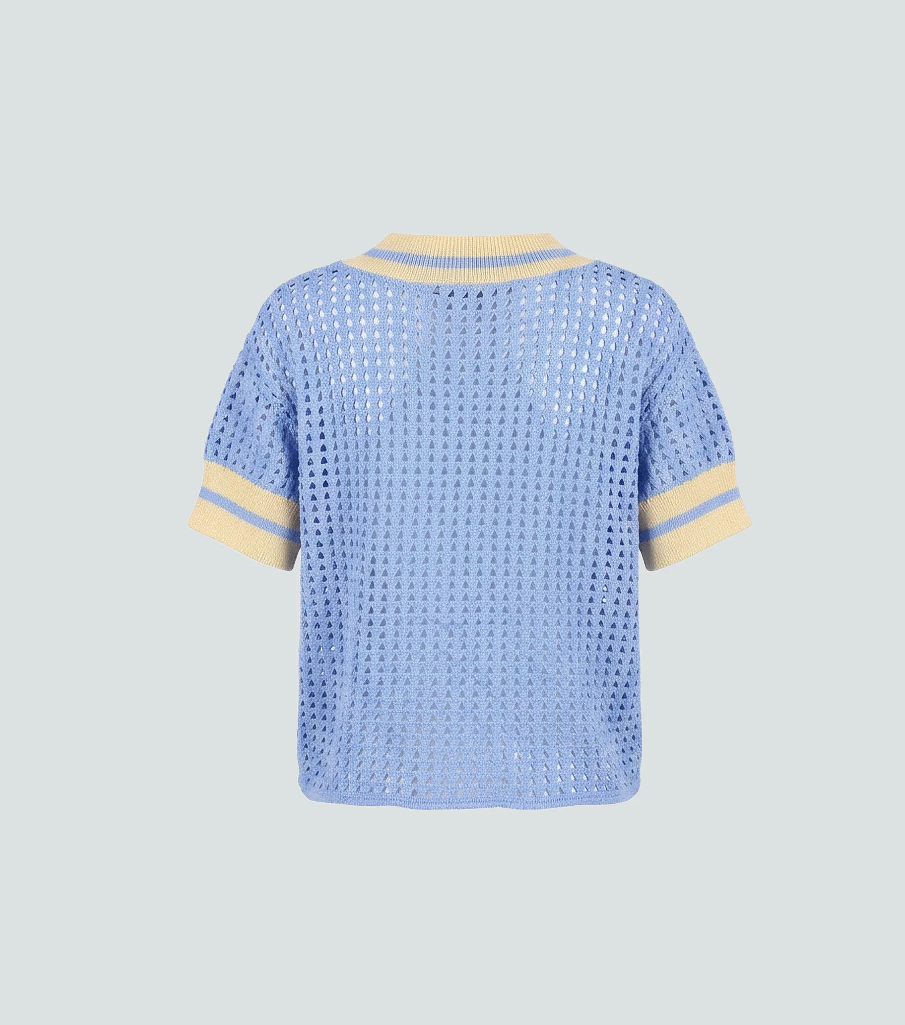 Izel Blusa Boxy Tejida Con Tejidos Typer 838762 AZ