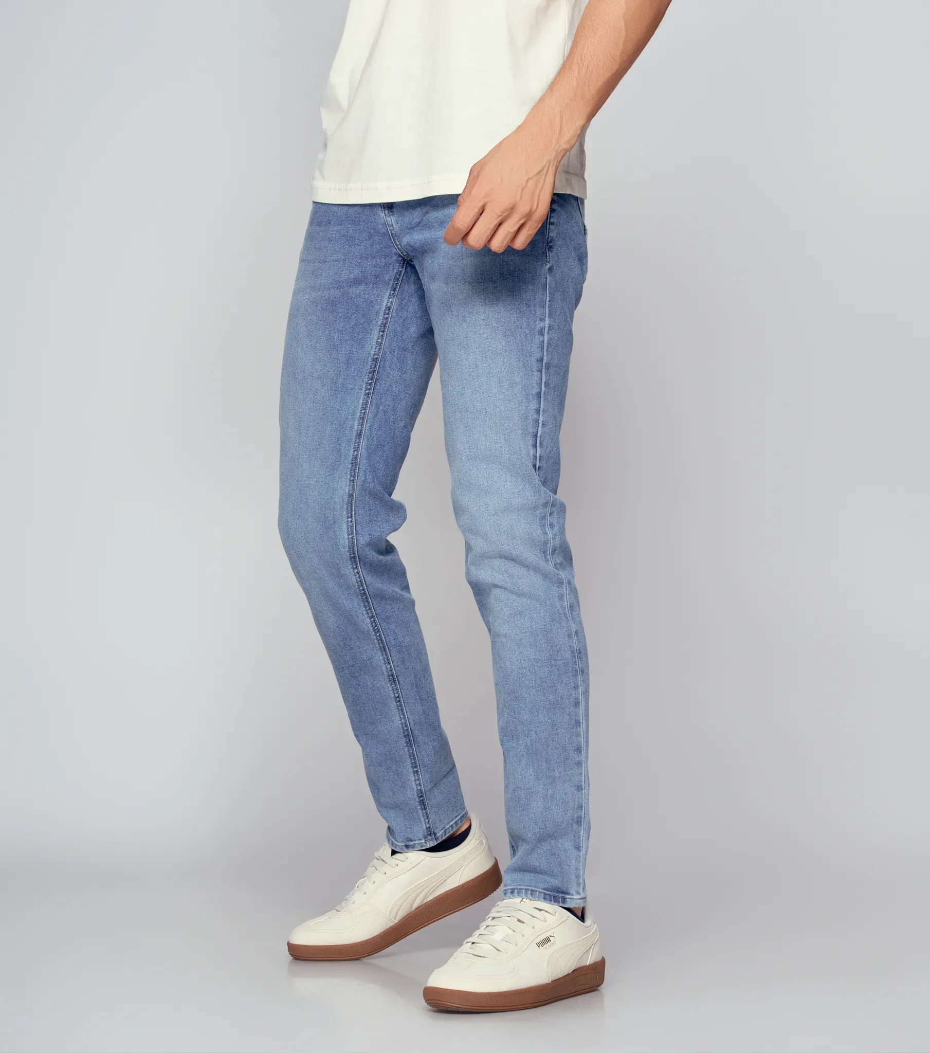 Jean Para Hombre Con Proceso Claro Unser 834214 AZ